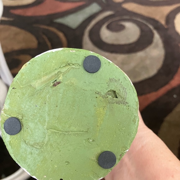 VINTAGE JIM SHORE TALL RABBIT ON EGG ENESCO HEARTWOOD CREEK COLLECTION  c2001 - Picture 11 of 16